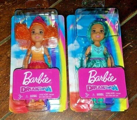 Mattel Dvn06 Barbie Dreamtopia Rainbow Cove Sprite Doll Teal For Sale