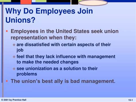 Ppt Why Do Employees Join Unions Powerpoint Presentation Free