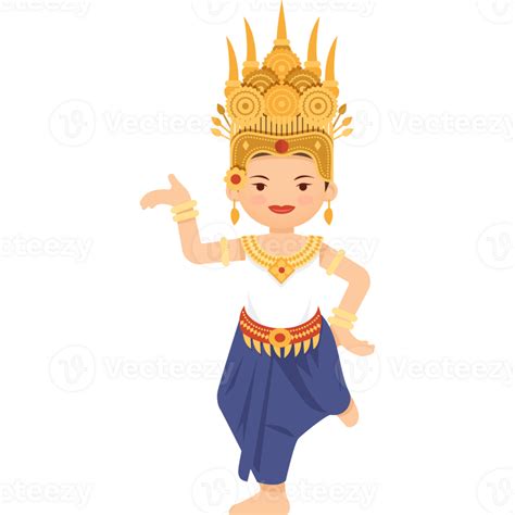 Apsara Cambodja Clip Art Png 23610074 Png