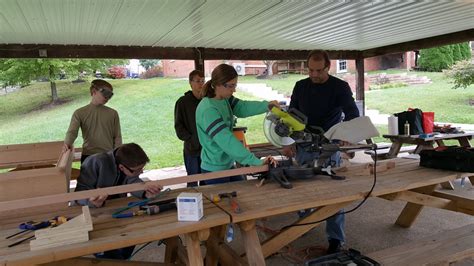 High School Woodworking Class Day 4 Midnight Woodworking