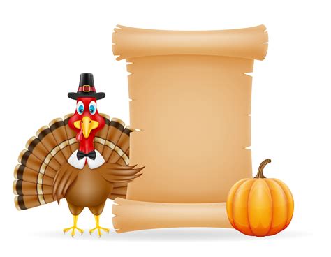 thanksgiving turkey bird vector illustration 488845 Vector Art at Vecteezy