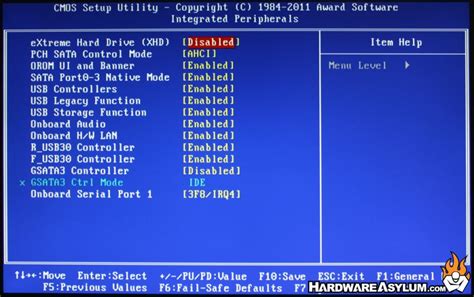 Chipset Features Setup