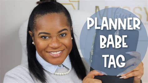 Planner Babe Tag Get To Know Your Planner Bestie YouTube