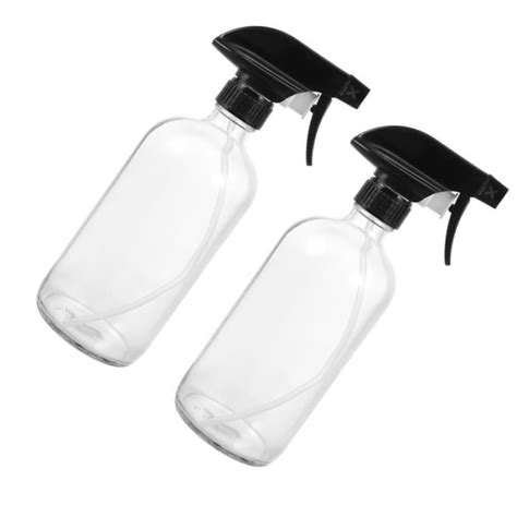 2 PCS utiles bouteilles de pulvérisation durables en verre de de