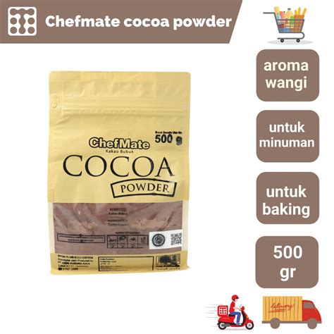 Jual Chefmate Cocoa Powder 500 Gram Cokelat Bubuk Shopee Indonesia