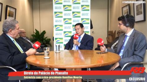 Em entrevista para Rádio Bandeirantes Hamilton Mourão diz que Bebianno