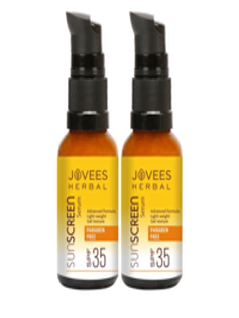 Buy Jovees Set Of 2 Sunscreen Face Serum SPF 35 For Oily Acne Prone Skin 30 Ml Each - Face ...