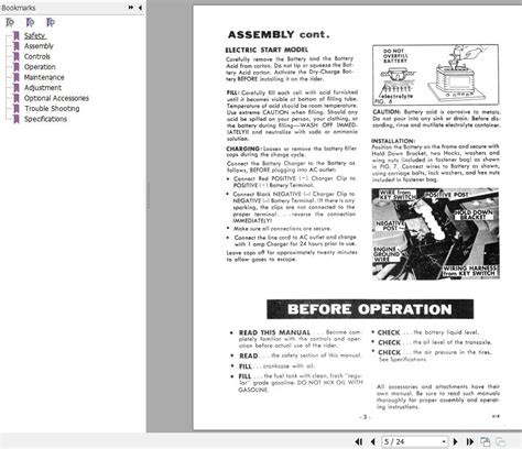 New Holland Ford 51 61 66 Rider Mower Tractor Operator S Manual