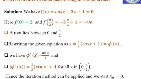 Iteration Method Youtube