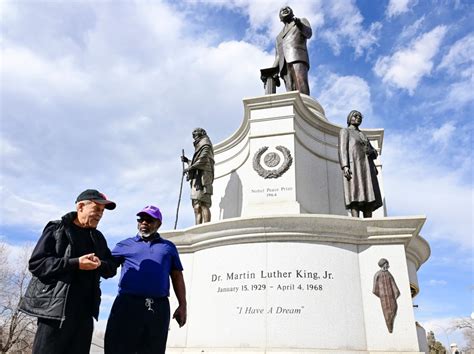 Man arrested after vandalism of Denver's Martin Luther King Jr. statue