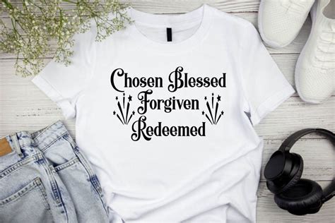 Retro Easter Svg Chosen Blessed Forgiven Redeemed Graphic By Saju Sha