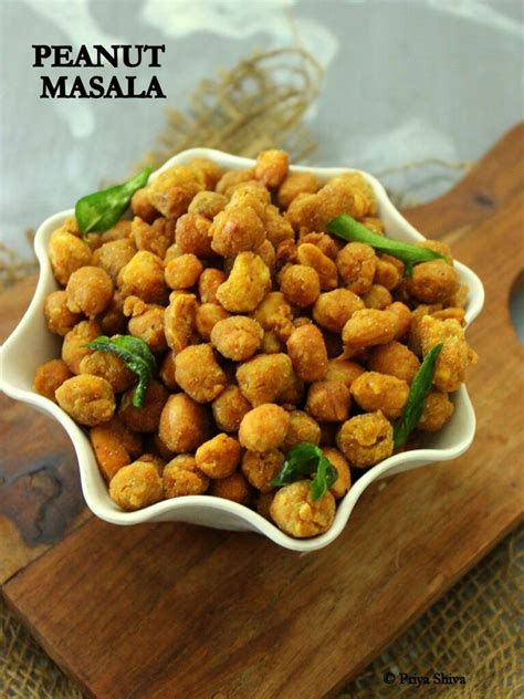 Masala Peanuts Recipe Priya Kitchenette