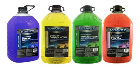 Kit 3 Aromatizantes Para Carro Deixar Como Novo 5l Vonixx R 110 00