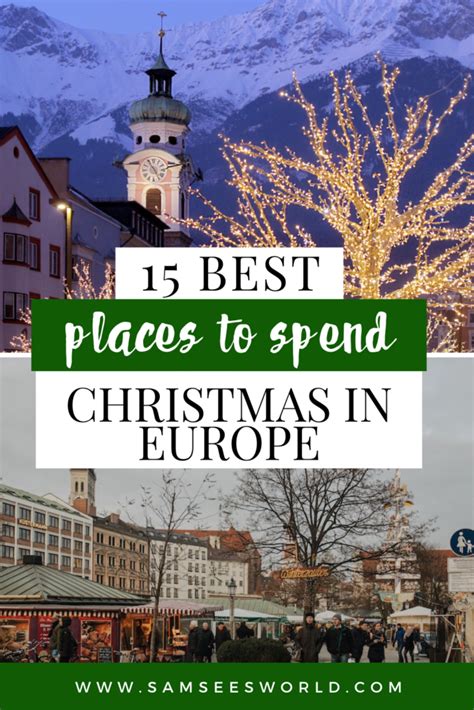 15 Best Places To Spend Christmas In Europe Christmas In Europe