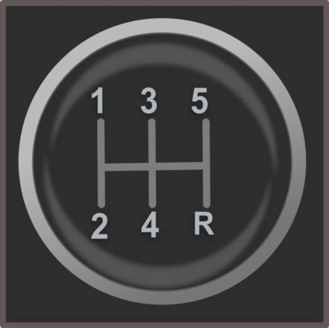 Gear Shift Knob Icon Free Vector In Open Office Drawing Svg Svg