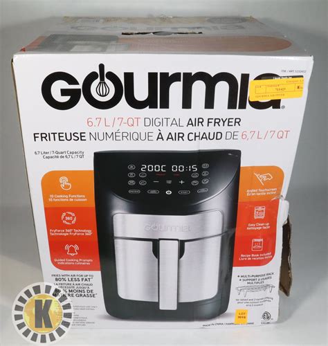 Gourmia Air Fryer For Parts Or Repair