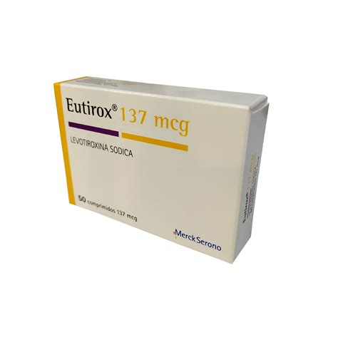 Eutirox 137 Mcg X 50 Comprimidos Easyfarma