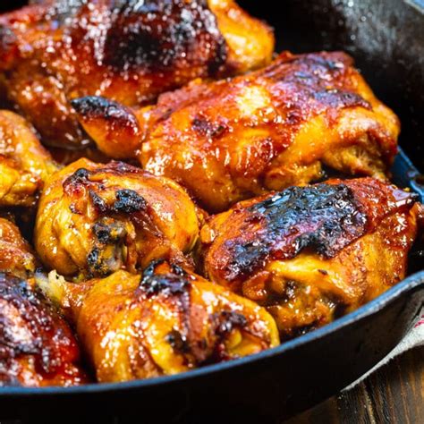 Southern Sticky Chicken - Spicy Southern Kitchen