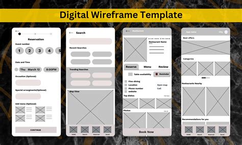 Wireframe Template | Figma