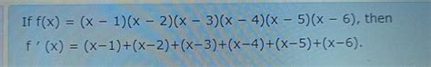 Solved X 1fxx 1x 2x 3x 4x 5x 6