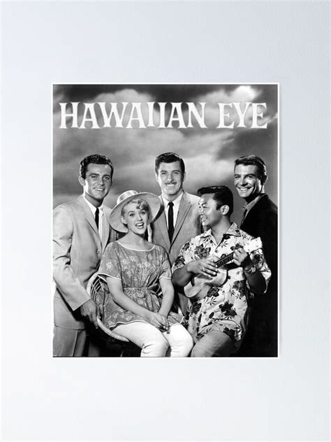 "Hawaiian Eye TV Show" Poster for Sale by davetimberwolf | Redbubble