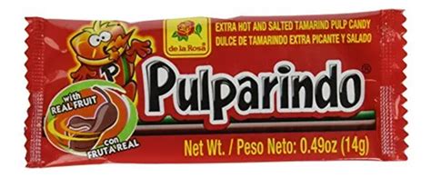 Caja De 10 Oz De Dulce De Pulpa De Tamarindo Extra Picante Y Envío Gratis