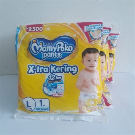 Jual Mamy Poko Pants X Tra Kering L Renceng Isi Pcs Di Lapak Deenee