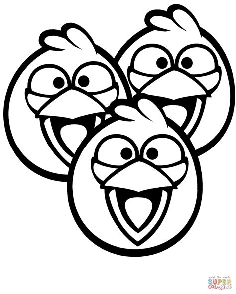 Angry Bird Coloring Pages Pdf At GetColorings Free Printable