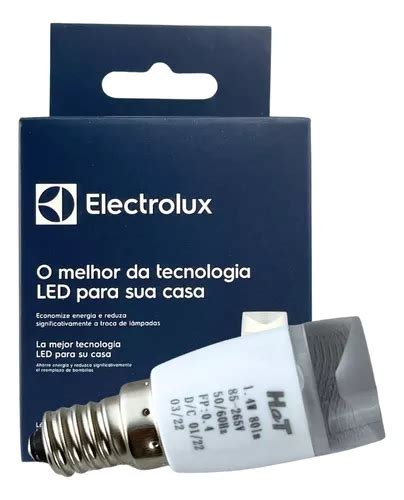 Lâmpada Led E14 Geladeira Electrolux 1 4w Original MercadoLivre