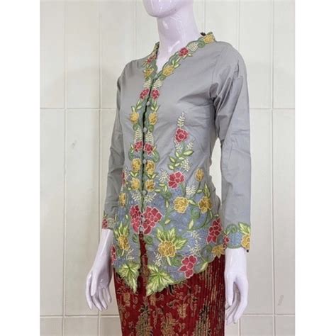 READY STOCK SET KEBAYA NYONYA SULAM BIG SIZE PLUS SIZE JUMBO