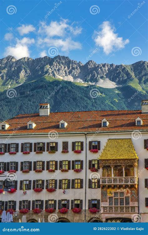 View Of The Famous Golden Roof In Innsbruck Editorial Photography