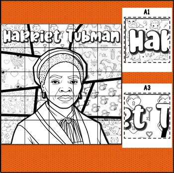 Harriet Tubman Collaborative Poster Black Women S History Month Craft