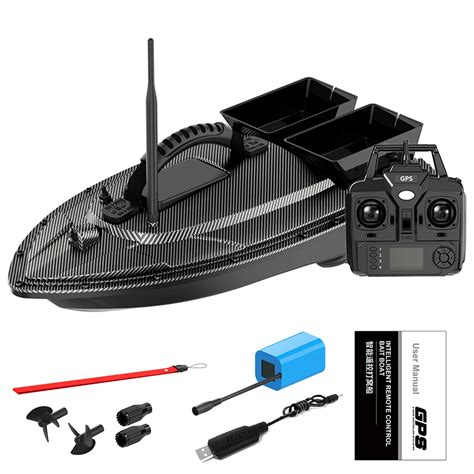 Rc Bait Boat Meters Gps Point Positioning Hoppers Kg