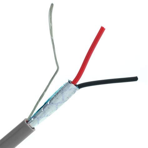 18 Awg 2 Conductor Stranded Shielded Pvc Cable Custom Cable Connection