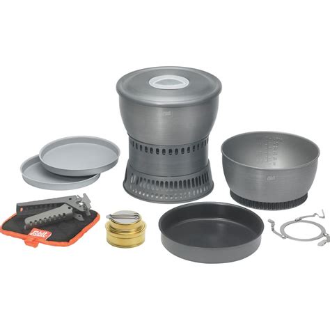 Esbit Alcohol Stove Camp Cookset Backcountry