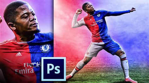 Photoshop How To Kit Swap Design Speed Art Leon Bailey To Arsenal