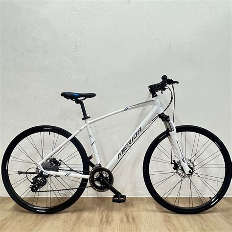 Merida Crossway 90 Hybrid Bike On Off Road Shimano Gear Sports