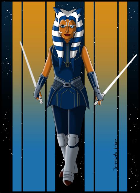 Fanart Ahsoka Tano Drawing By Me Clonewars