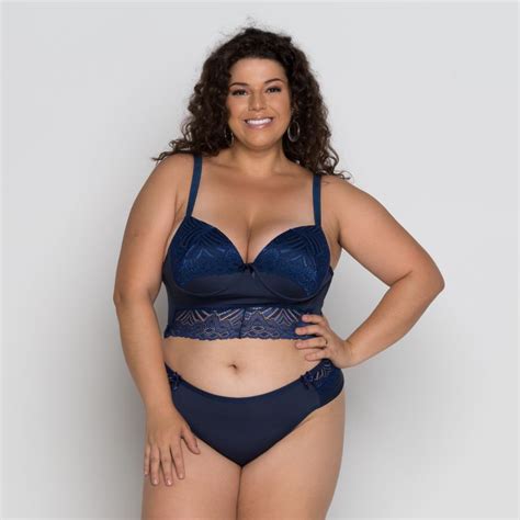 Conjunto De Lingerie Plus Size Clube Ntima