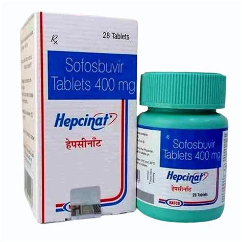 Hepcinat Sofosbuvir Mg Tablets Packaging Type Bottle At Rs