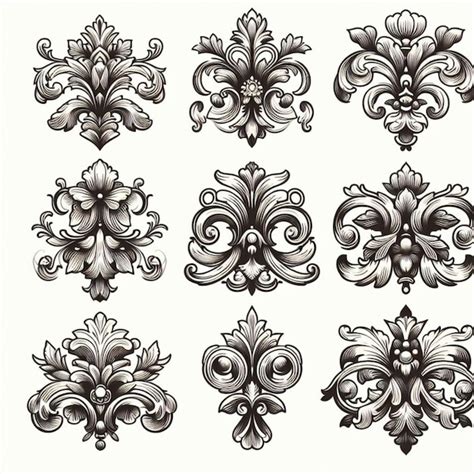 page   ornament samples pictures