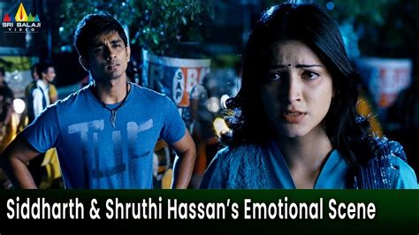 Siddharth Shruthi Hassans Best Emotional Scene Oh My Friend