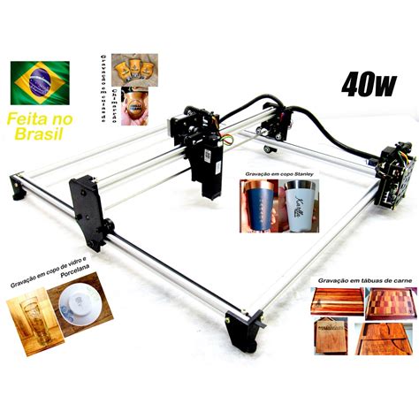 Impressora Gravadora Laser W Corte E Gravura Cnc X Cm Shopee