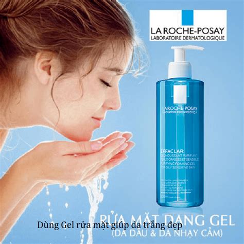 REVIEW La Roche Posay Effaclar Foaming Gel Gel rửa mặt tạo bọt dành