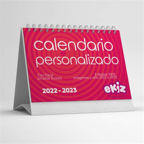 Calendario Para Escritorio 100 Personalizado Con Tus Fotos Ekiz