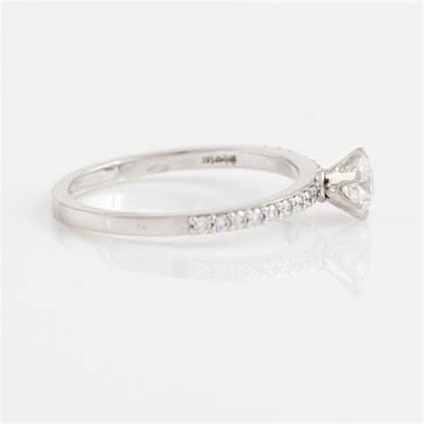 Brilliant cut diamond ring. - Bukowskis