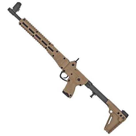 Kel Tec Sub 2000 9mm Luger 1625in Tan Semi Automatic Modern Sporting