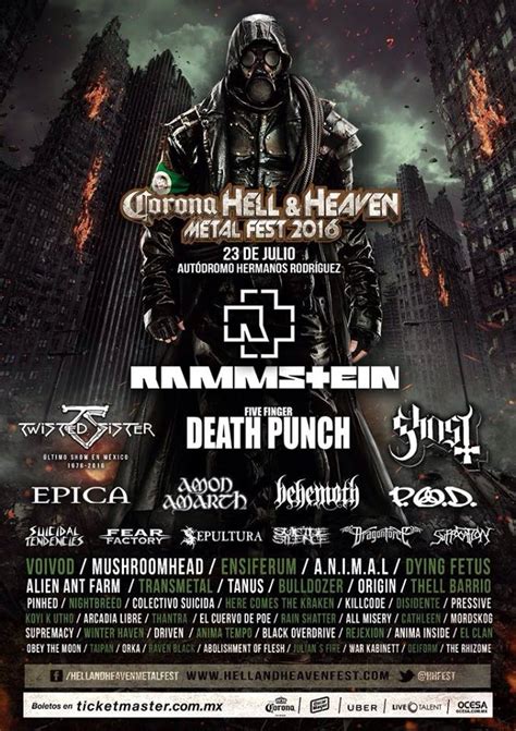 Corona Hell And Heaven Fest Anuncia Su Cartel Final Endorfina Cultural