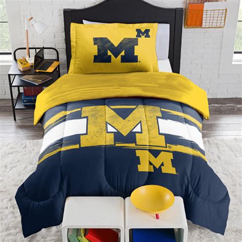 Sweet Home Collection NCAA Michigan Wolverines Officially Licensed