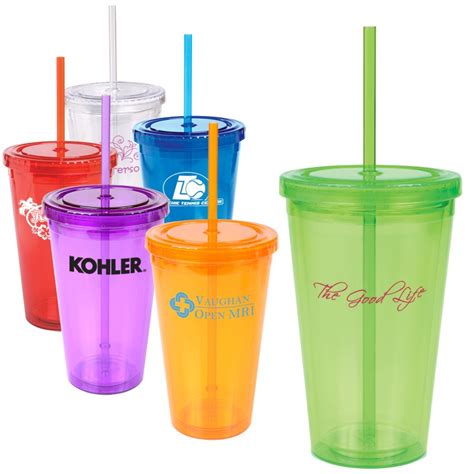 16oz Acrylic Double Wall Insulated Tumbler In A Variety Of Colors